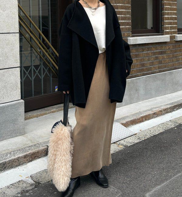  「ハンドメイドミドル丈コート」|その他|