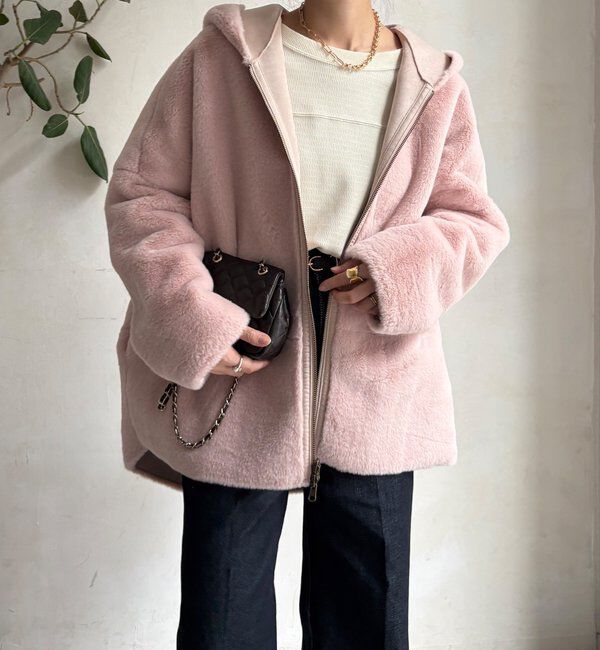  「リバーシブルフェイクムートンコート」|その他|