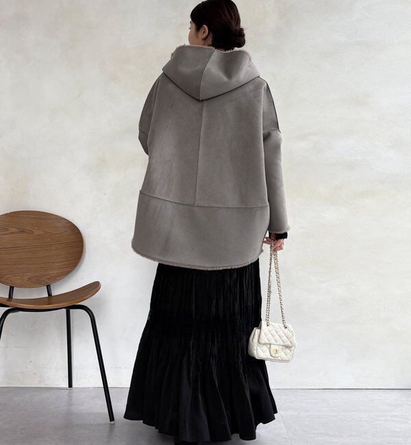  「リバーシブルフェイクムートンコート」|その他|