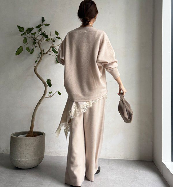  「メリノウール100%ボートネック」|ニット・セーター|