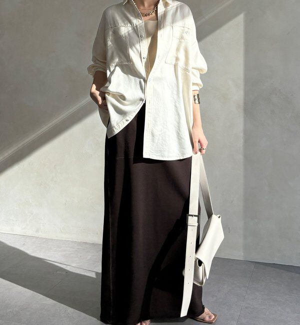  「【セットアップ可能】リヨセルシャツ」|シャツ・ブラウス|