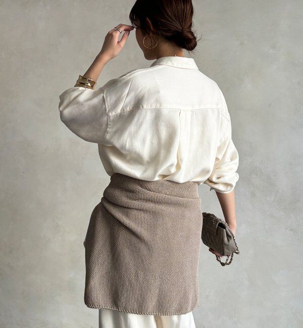  「【セットアップ可能】リヨセルシャツ」|シャツ・ブラウス|