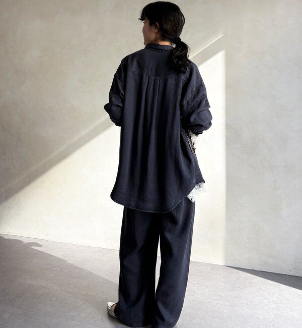  「【セットアップ可能】リヨセルシャツ」|シャツ・ブラウス|