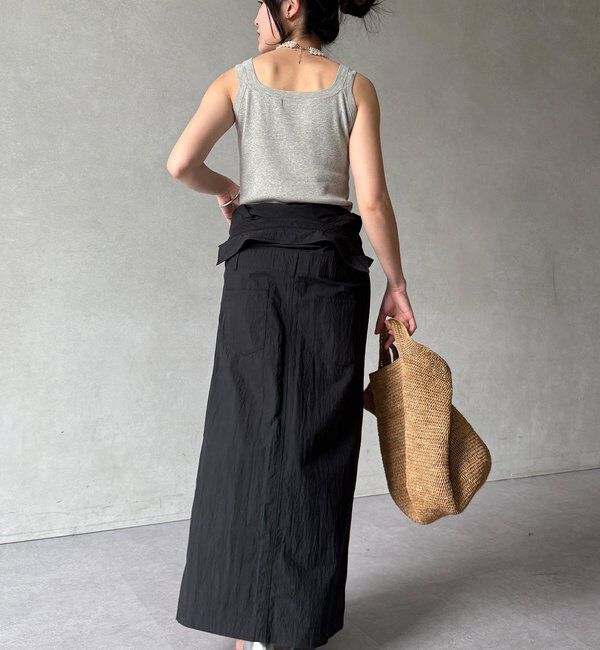  「【WEB限定】ワイヤーカラーロングシャツワンピース」|ワンピース|