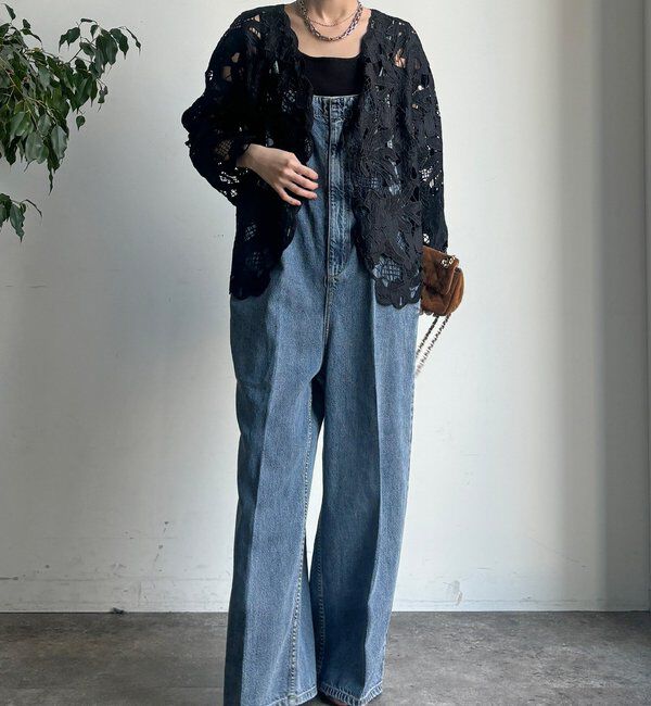  「コットンレースカーディガン」|シャツ・ブラウス|