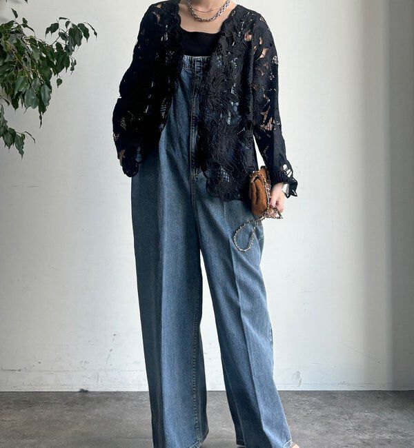  「コットンレースカーディガン」|シャツ・ブラウス|