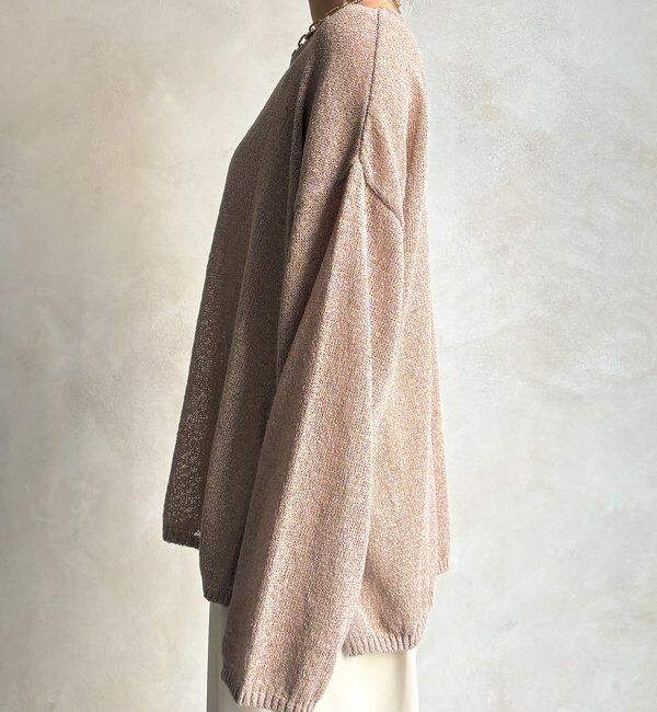  「ペーパーヤーンプルオーバー」|ニット・セーター|