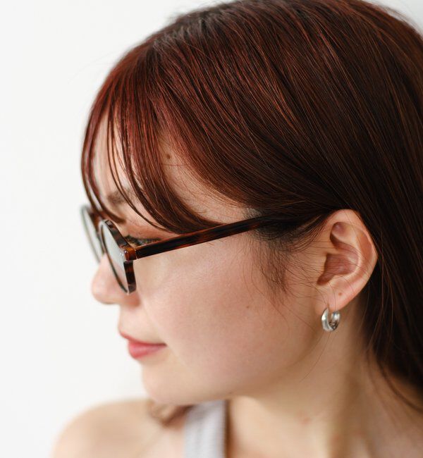  「【江口3GOODS BAG/fiw.】オーバルサングラス」|サングラス|