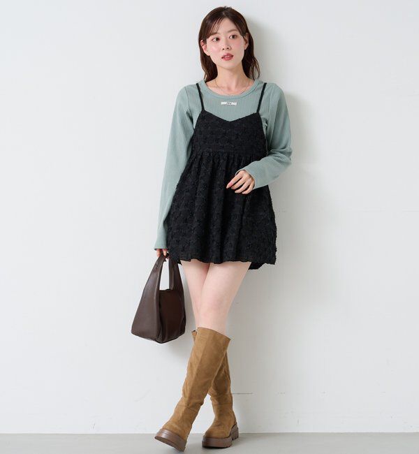  「フラワージャガードチュニック」|シャツ・ブラウス|