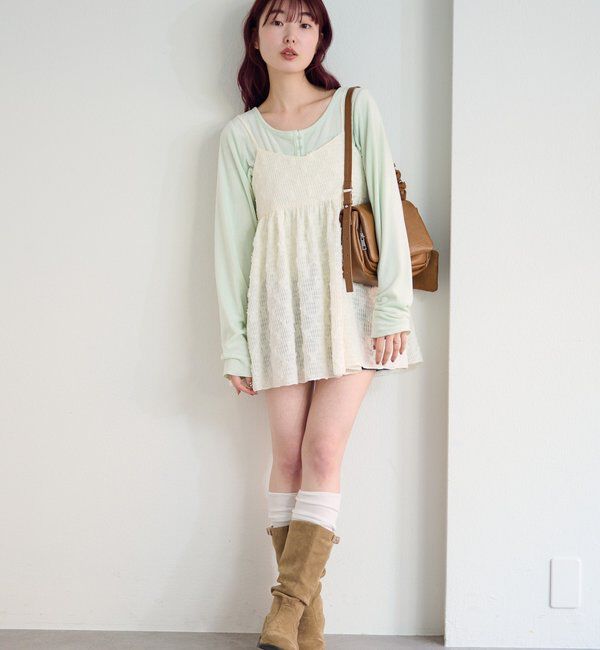  「フラワージャガードチュニック」|シャツ・ブラウス|