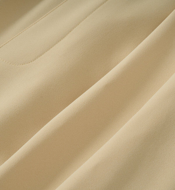  「【ウォッシャブル】【シーズンレスで使える】タックワイドスラックス」|チノ|