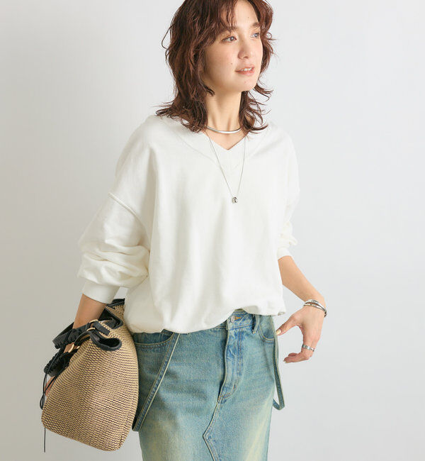  「【秋カラー登場】2wayスウェット」|Tシャツ・カットソー|