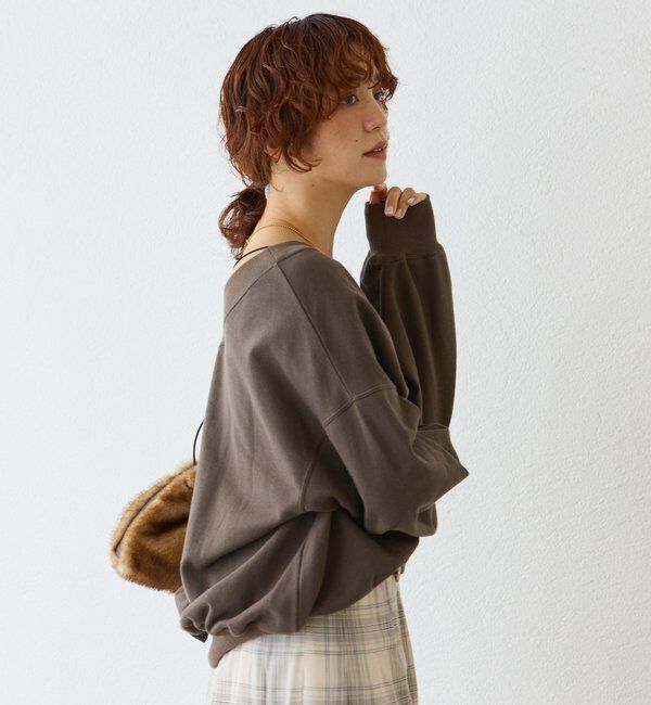  「【秋カラー登場】2wayスウェット」|Tシャツ・カットソー|