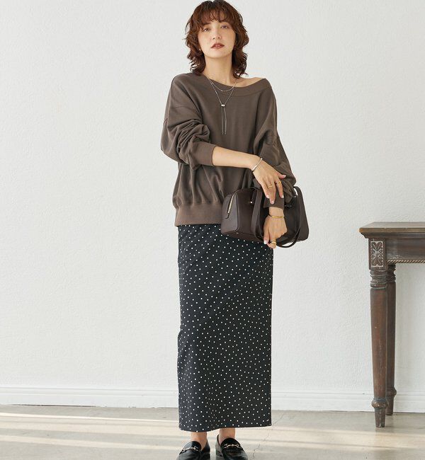  「【秋カラー登場】2wayスウェット」|Tシャツ・カットソー|