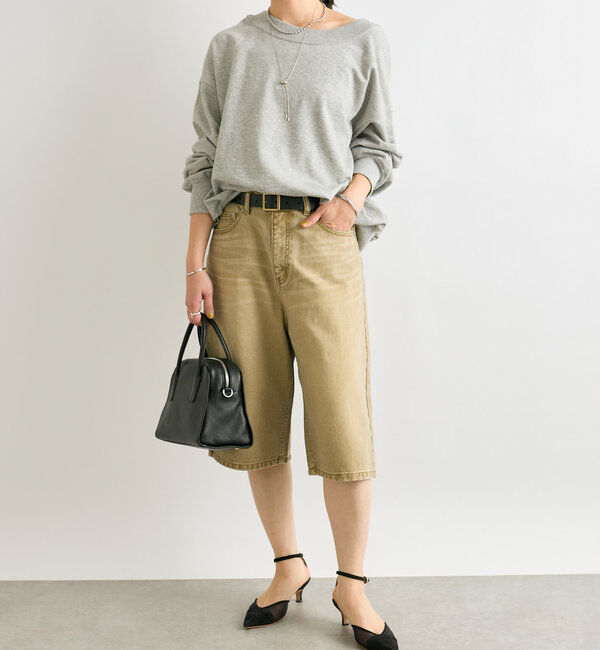  「【秋カラー登場】2wayスウェット」|Tシャツ・カットソー|