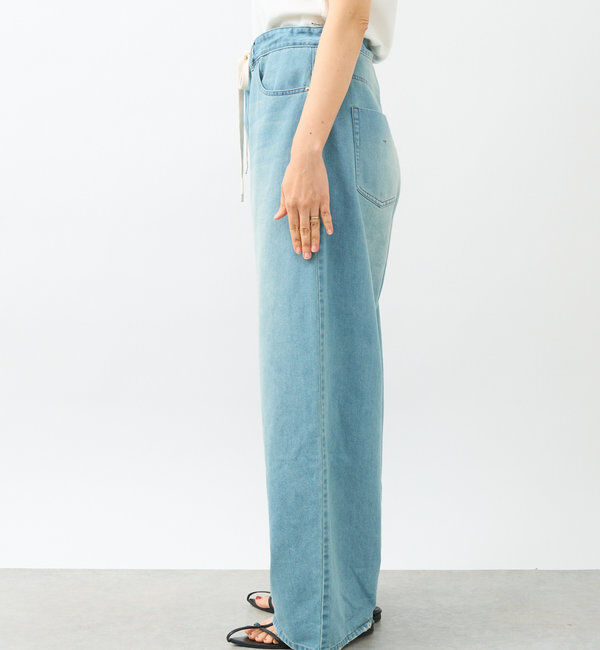  「【柔らかな履き心地】ドロストルーズデニム」|デニム|