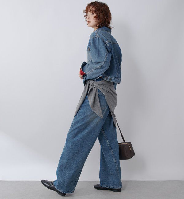  「【MONN.:.(モン)】ショートデニムジャケット」|その他|