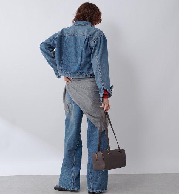  「【MONN.:.(モン)】ショートデニムジャケット」|その他|