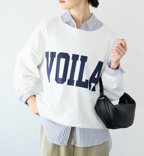  「【Yossshiiii企画】ワイドロゴカットオフスエット」|Tシャツ・カットソー|