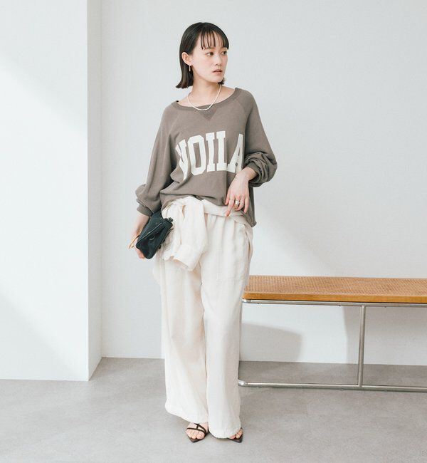  「【Yossshiiii企画】ワイドロゴカットオフスエット」|Tシャツ・カットソー|