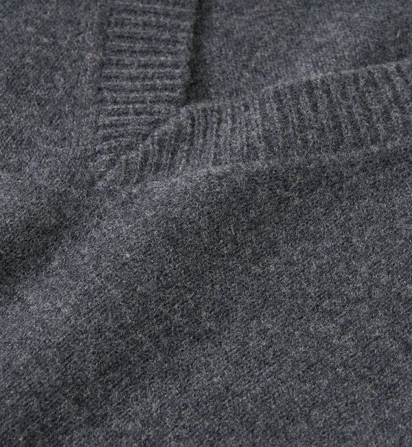  「【女性らしいデコルテライン】ウールVニット」|ニット・セーター|