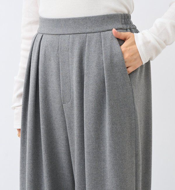  「【最高気温5度の寒い日に！/すっきり見え】ウォームタックワイドスラックス」|チノ|