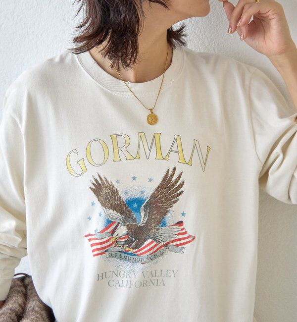  「【GOOD ROCK SPEED別注】EAGLEピグメントロンTee」|Tシャツ・カットソー|