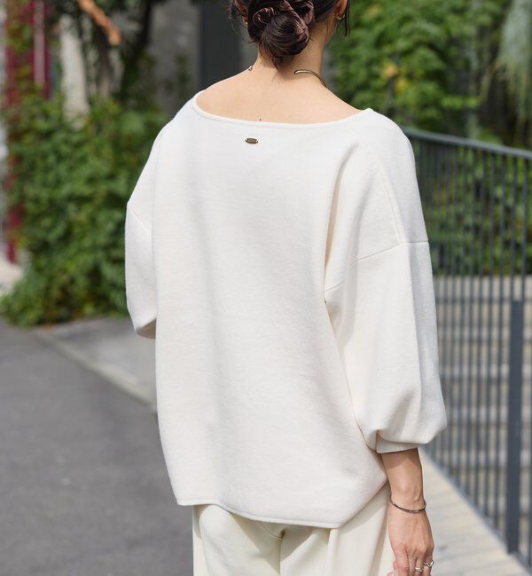  「【抜け感◎】キーネッククッションニット」|ニット・セーター|