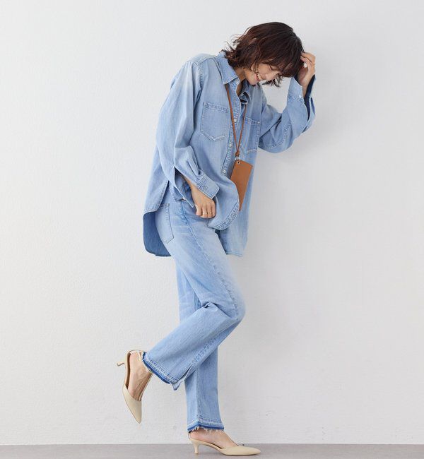  「【RIMH（リムエイチ）】カッティングデニム」|デニム|