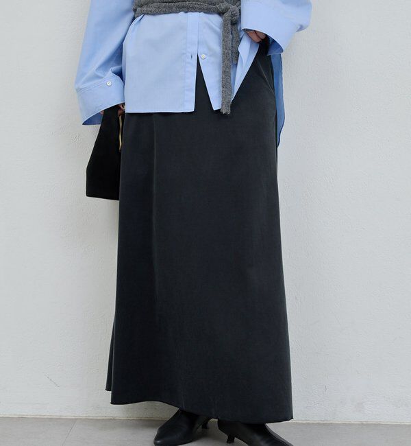  「【セットアップ対応】【イージーケア】キュプラジャージースカート」|スカート|