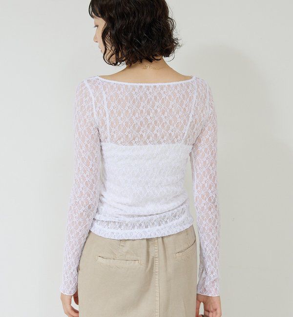  「【La nature linge】NEWレースカットソー」|Tシャツ・カットソー|