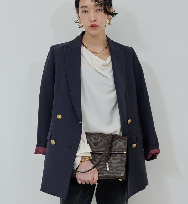  「ピークドラペルジャケット」|テーラードジャケット|
