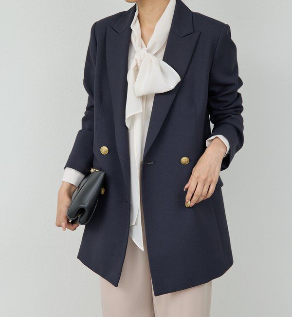  「ピークドラペルジャケット」|テーラードジャケット|