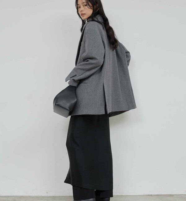  「圧縮メルトンジャコート」|テーラードジャケット|