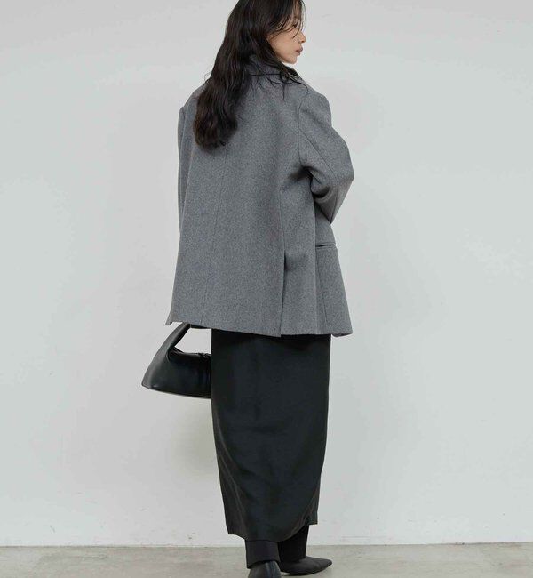  「圧縮メルトンジャコート」|テーラードジャケット|