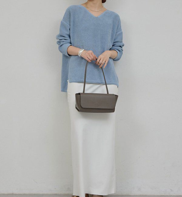  「【手洗い可】コットンメッシュプルオーバー」|ニット・セーター|