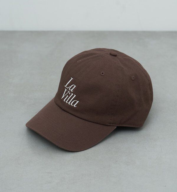  「ロゴキャップ【La villa】」|ハット|