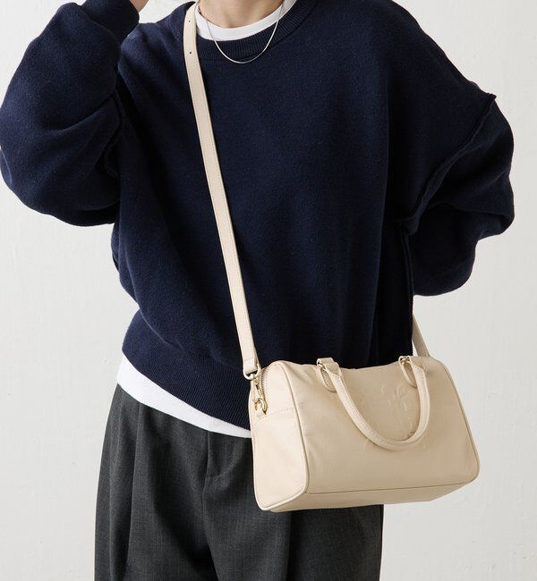  「《composition》レザー2WAYミニボストンバッグ」|ボストンバッグ|