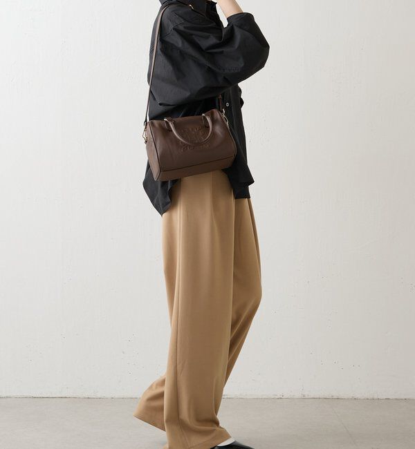  「《composition》レザー2WAYミニボストンバッグ」|ボストンバッグ|