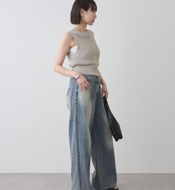  「カットオフオーバーダイデニム」|デニム|