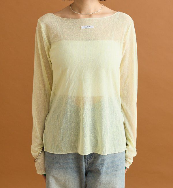  「シアースラブロングTシャツ」|Tシャツ・カットソー|