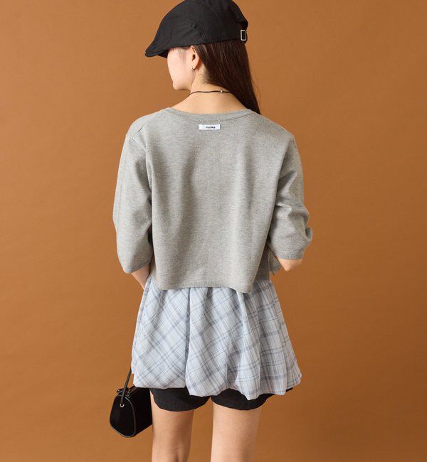  「チビボタンカーディガン」|カーディガン|