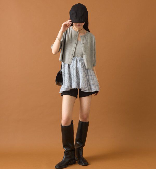  「チビボタンカーディガン」|カーディガン|