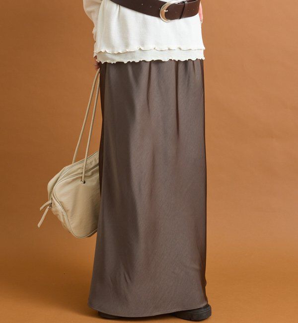  「サテンマーメイドスカート」|スカート|
