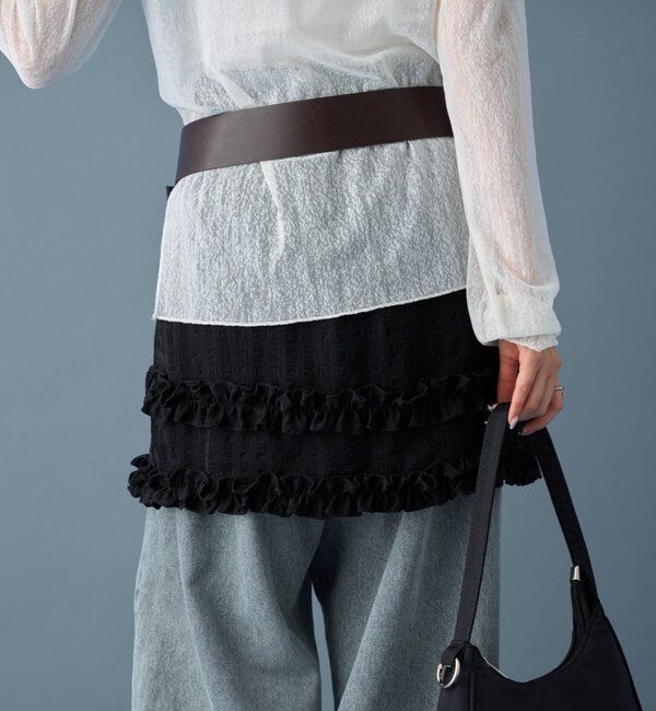  「ティアードミニスカート」|スカート|