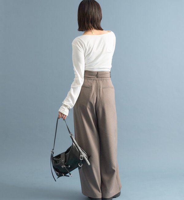  「オフショルロンT」|Tシャツ・カットソー|