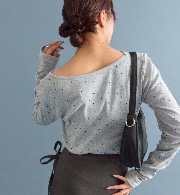  「オフショルロンT」|Tシャツ・カットソー|