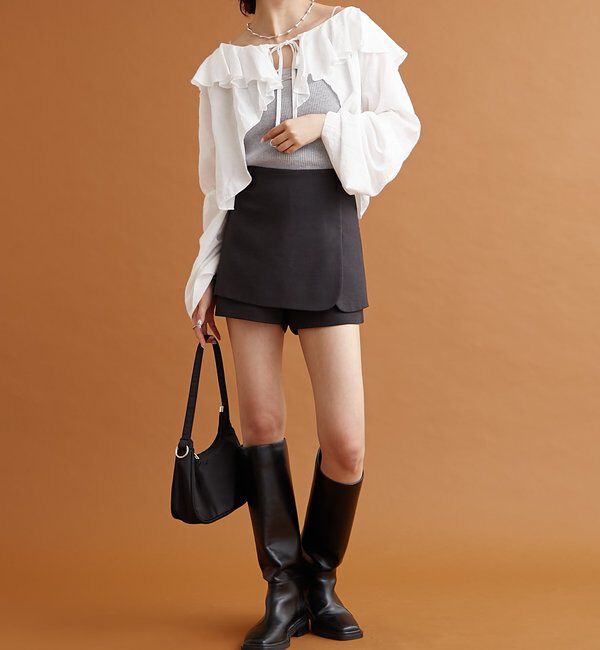  「ラッフルボレロブラウス」|シャツ・ブラウス|