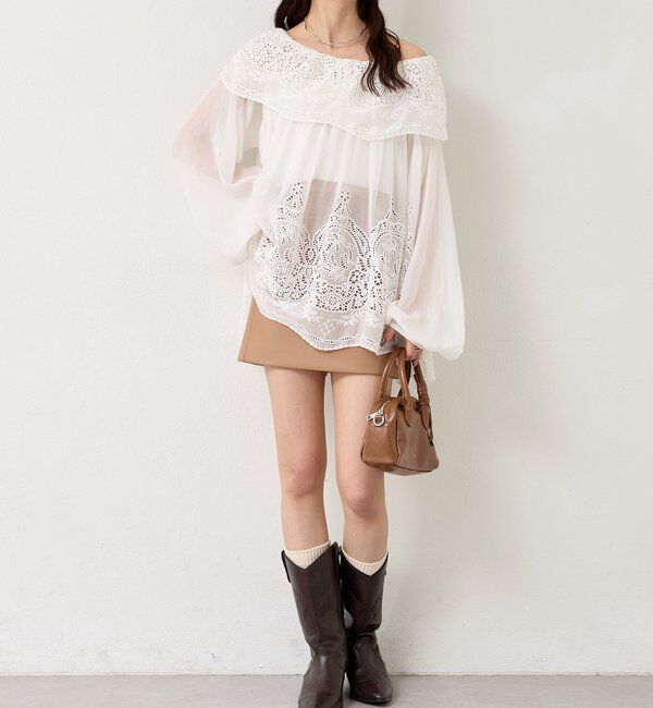  「4wayブラウス」|シャツ・ブラウス|