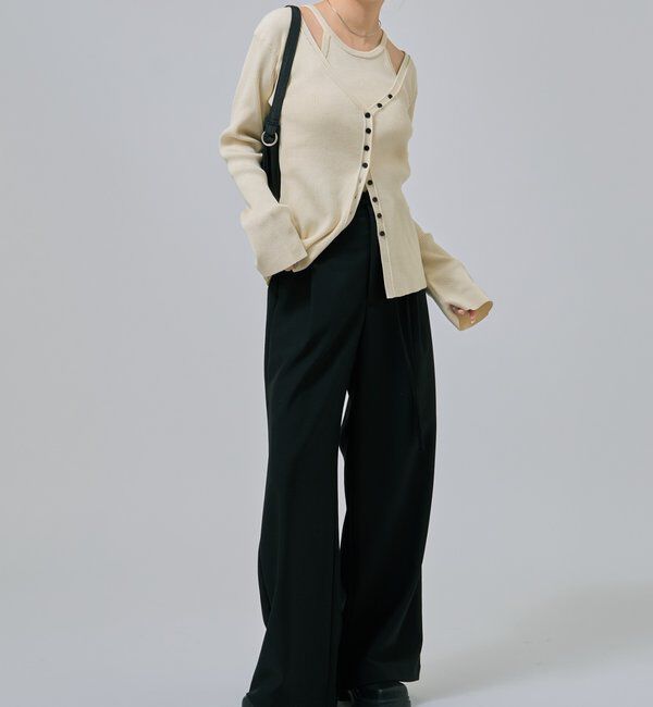  「アメスリニットカーデSET」|カーディガン|